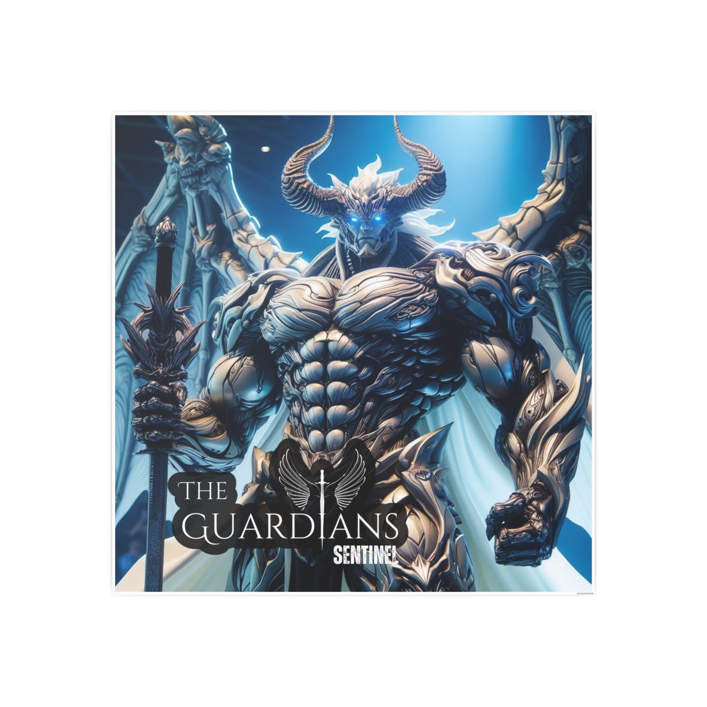 The Guardians Sentinel 12 (AI created) / Photo Art Paper Posters