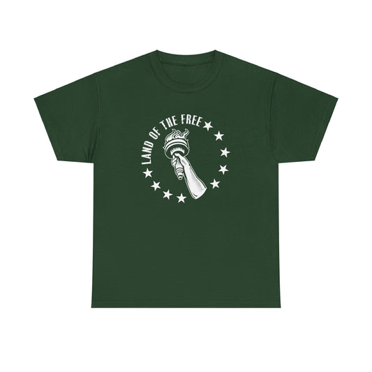 Land of the Free Unisex Heavy Cotton Tee