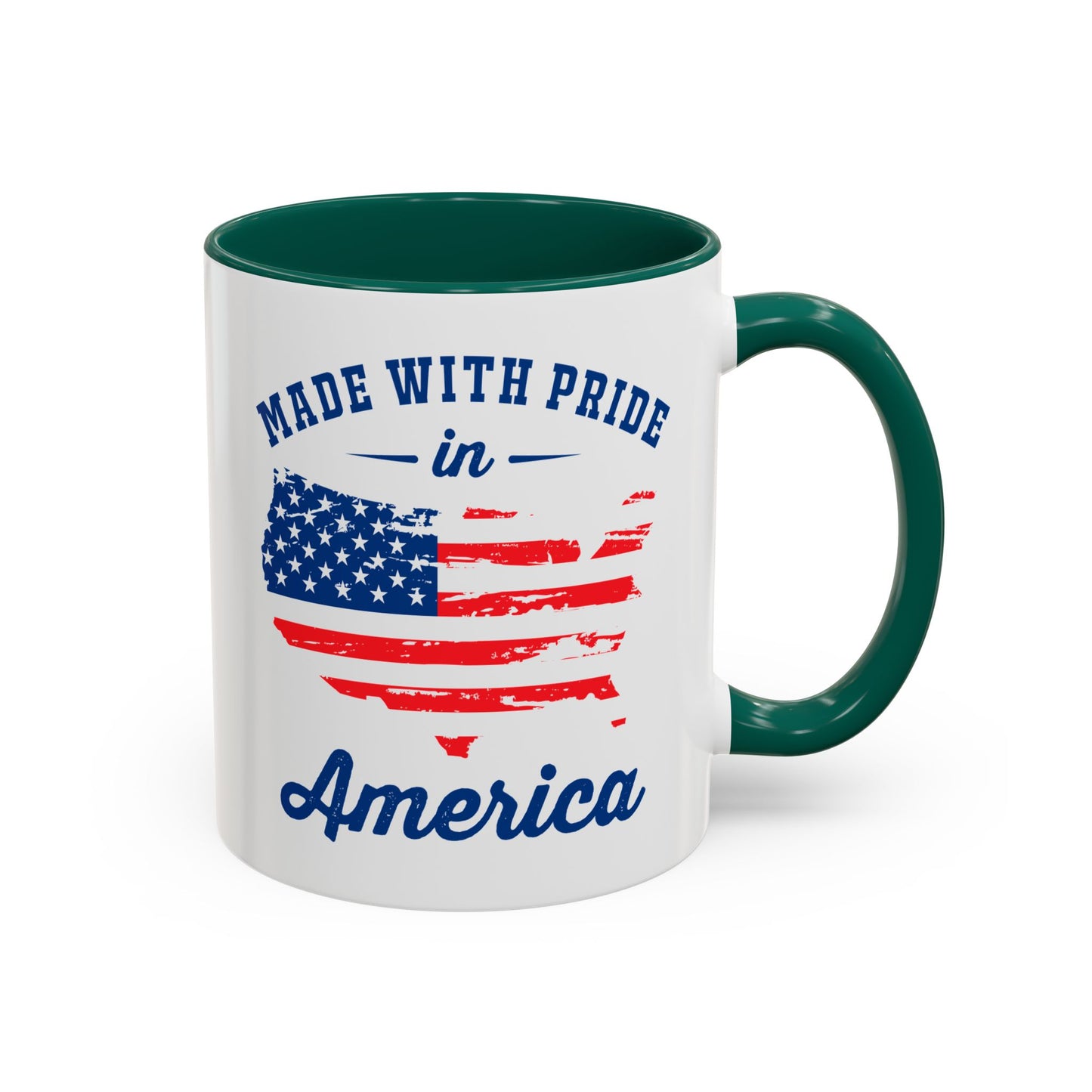 Made with pride in America / Colorful Mugs (11oz, 15oz)