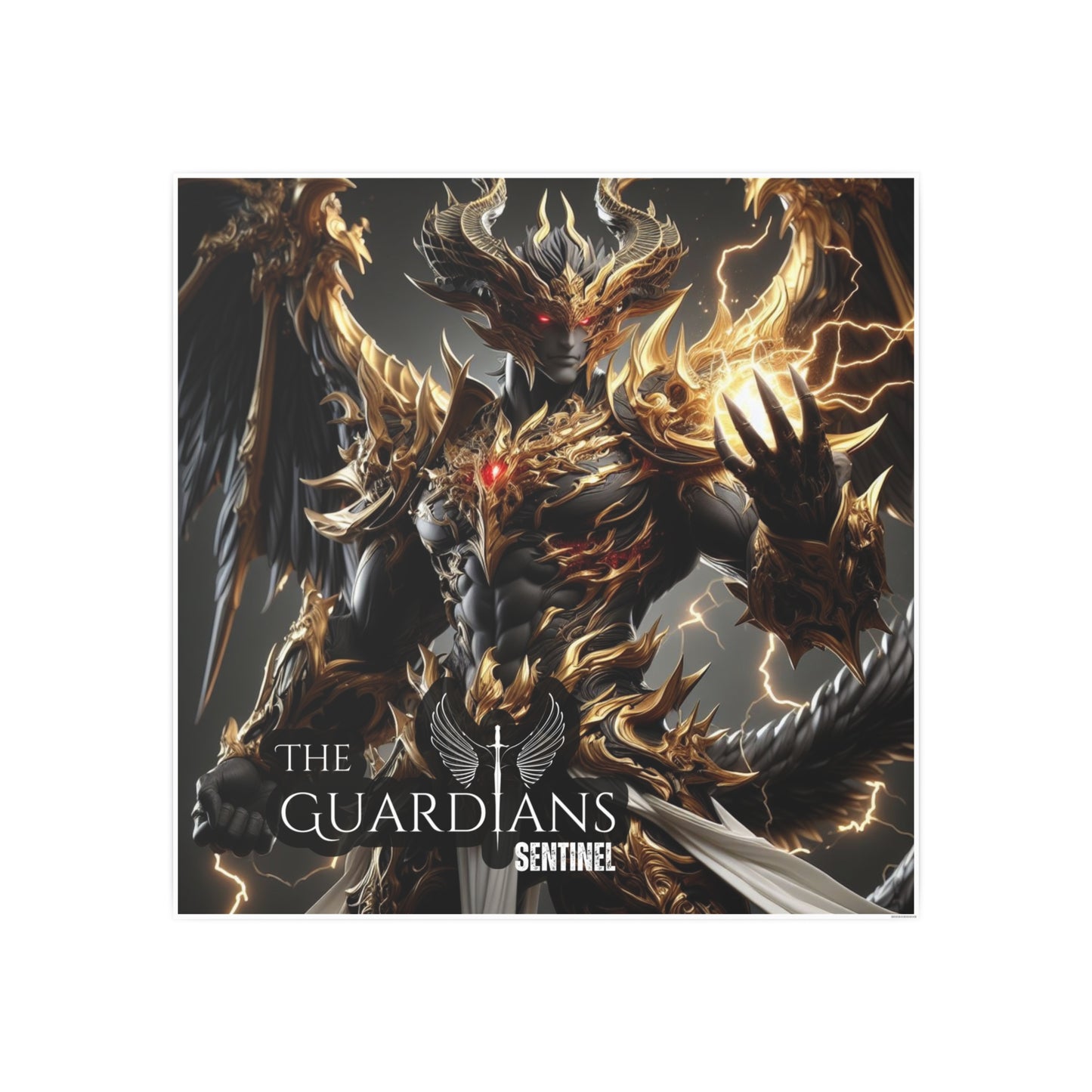 The Guardians Sentinel (AI created) / Photo Art Paper Posters