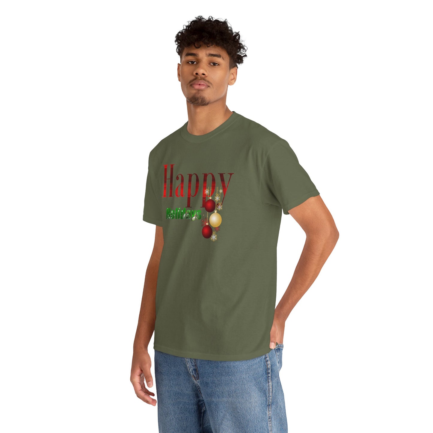 Happy Holidays / Unisex Heavy Cotton Tee