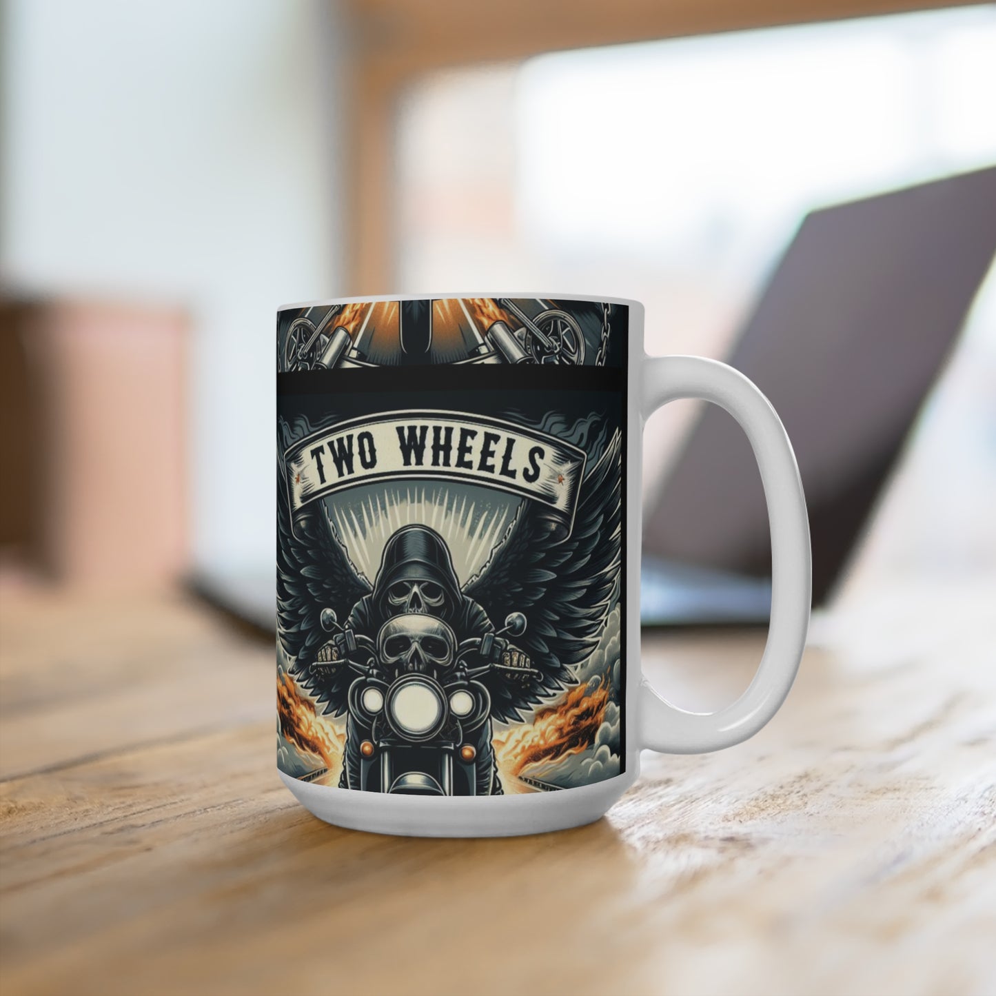 Two Wheel Freedom / Mug 15oz