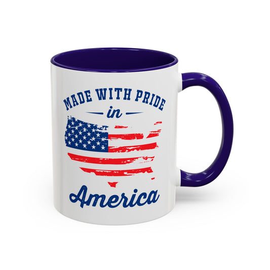 Made with pride in America / Colorful Mugs (11oz, 15oz)