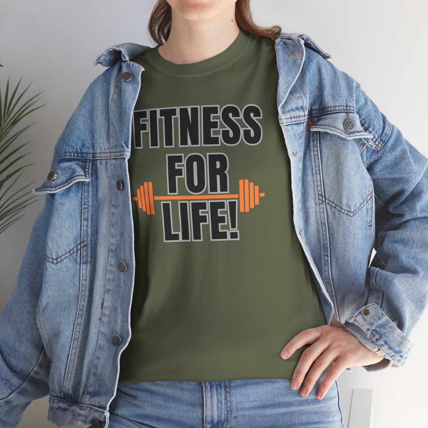 Fitness for Life Unisex Heavy Cotton Tee