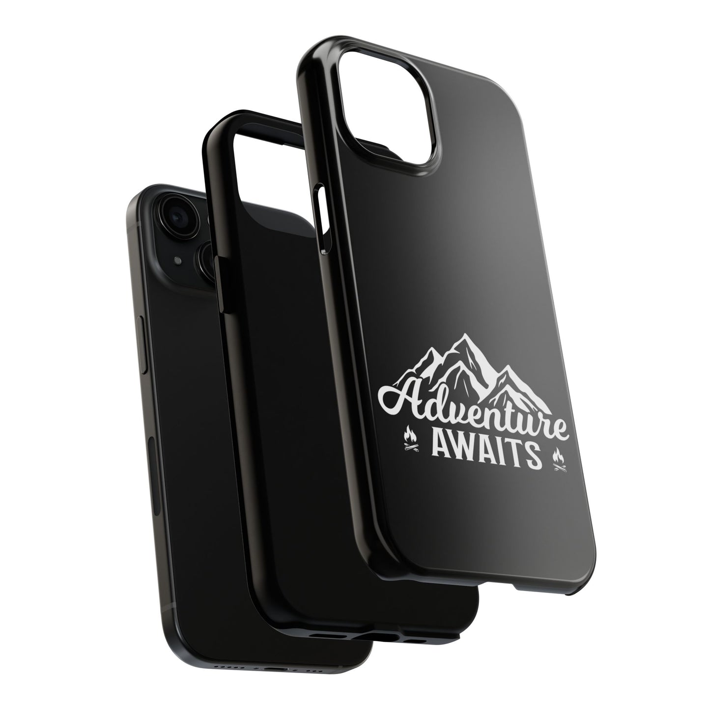 Adventure awaits (Camping)  / Tough Phone Cases