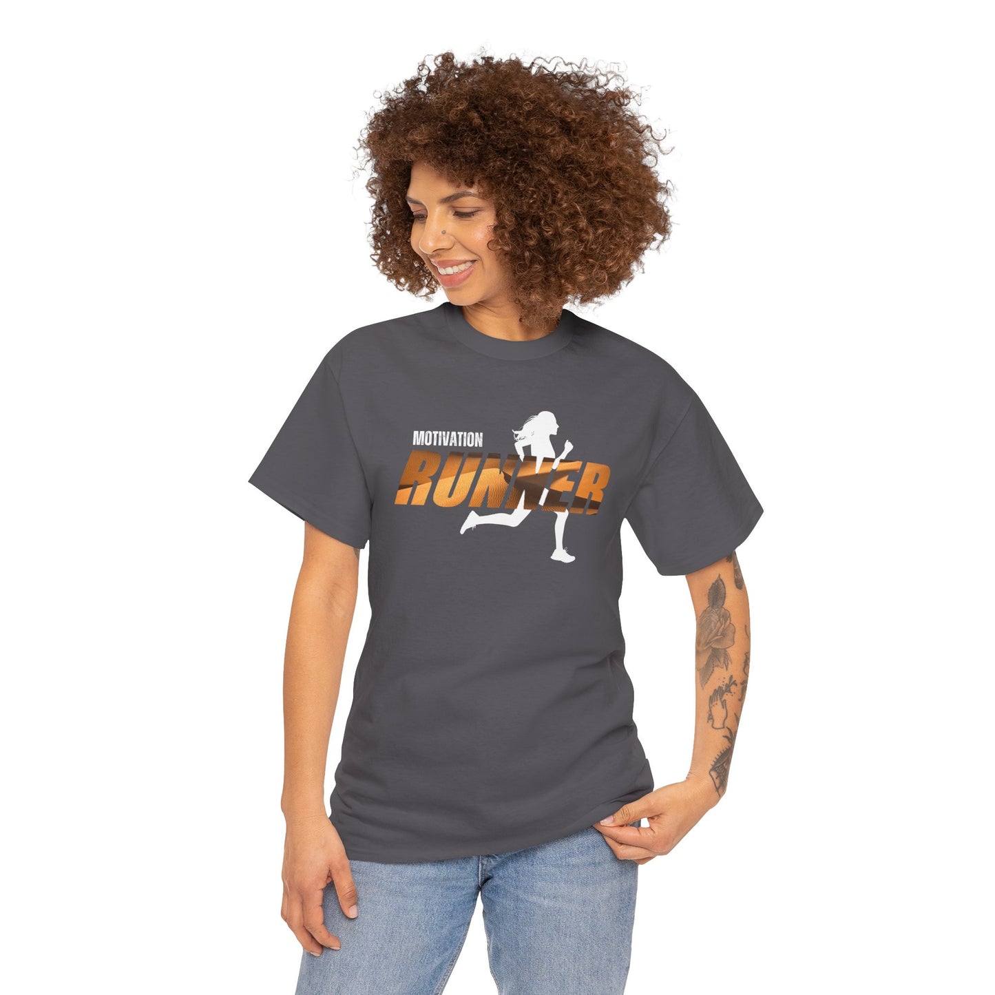 I am a Runner Unisex Heavy Cotton Tee