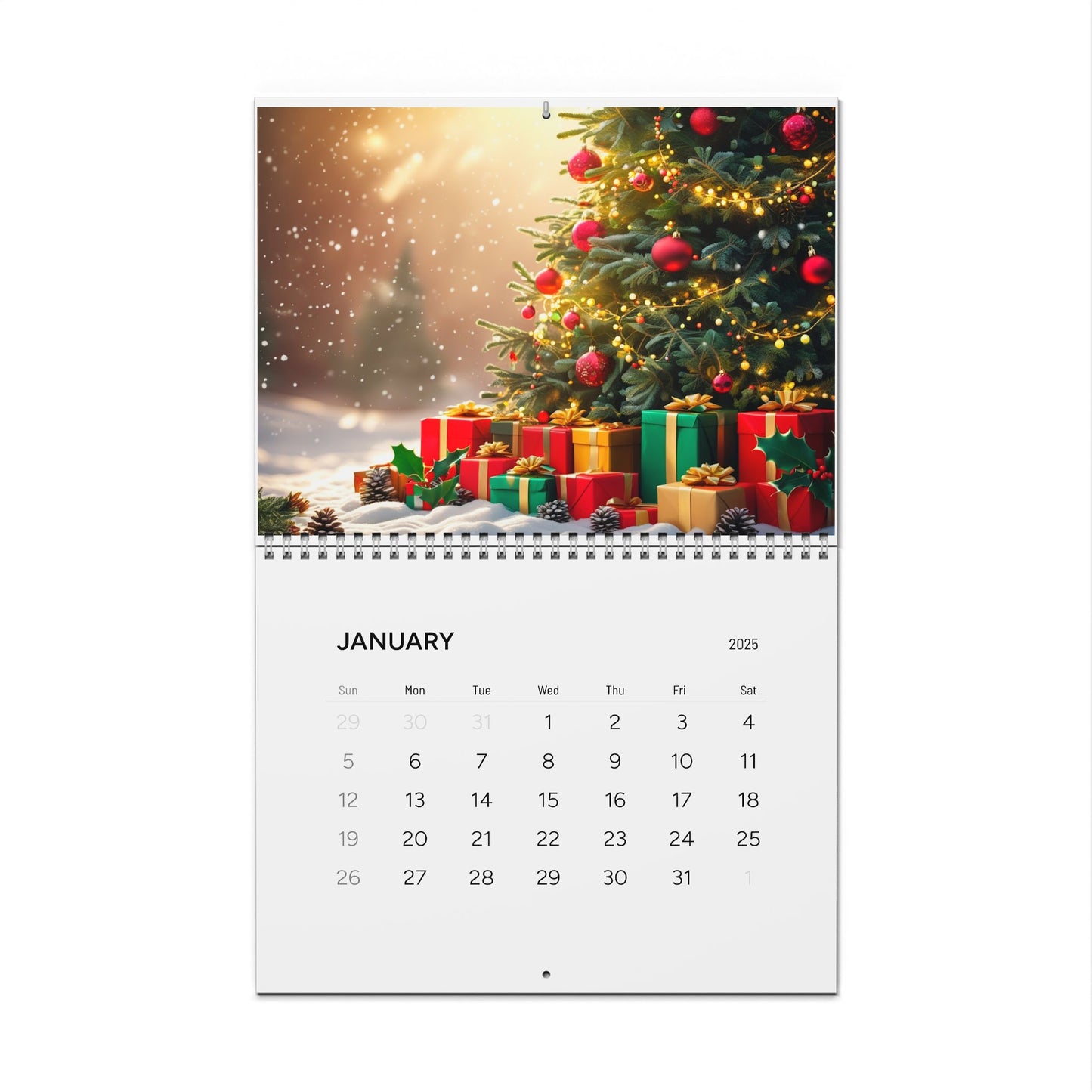 Christmas Calendar 2025 (AI Creations) / Wall Calendars (2025)