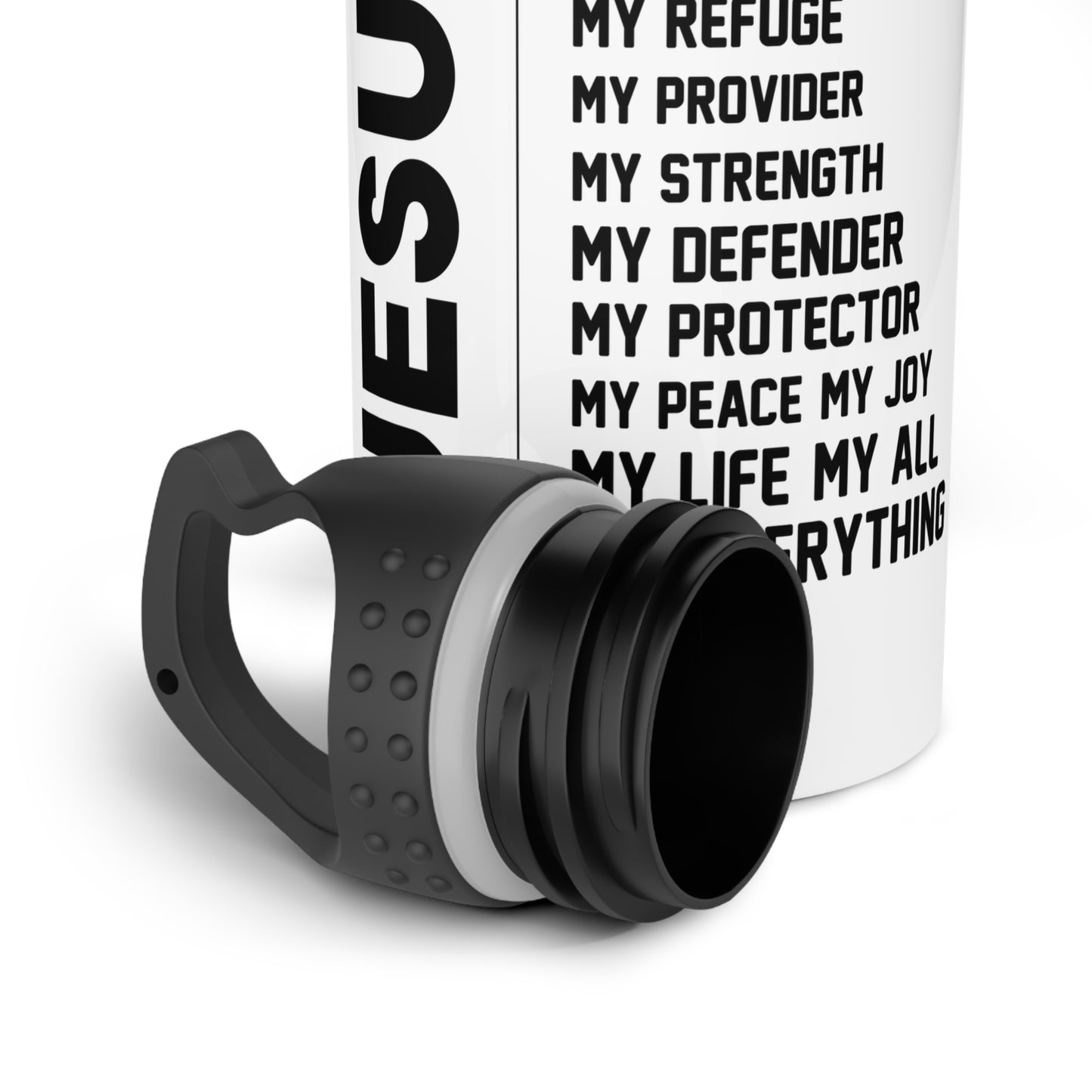 Jesus is my... / Stainless Steel Water Bottle