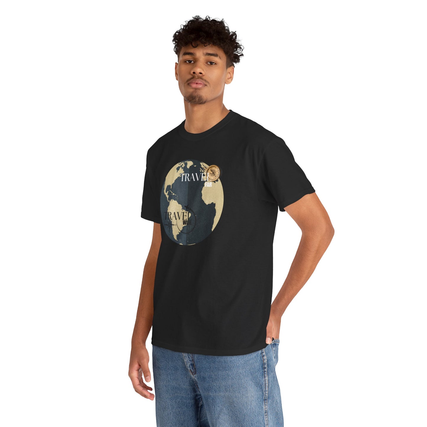 Travel Unisex Heavy Cotton Tee