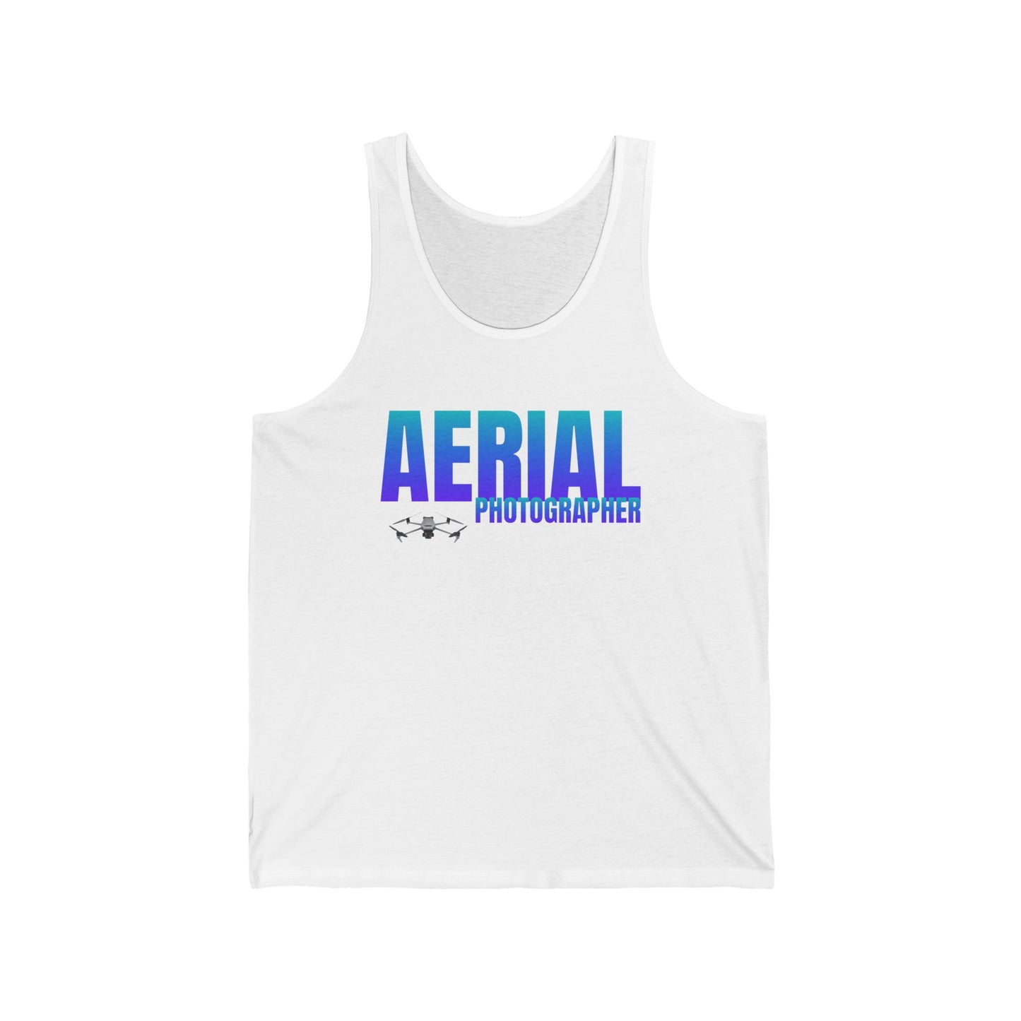 Aerial Photographer / Unisex Jersey Tank