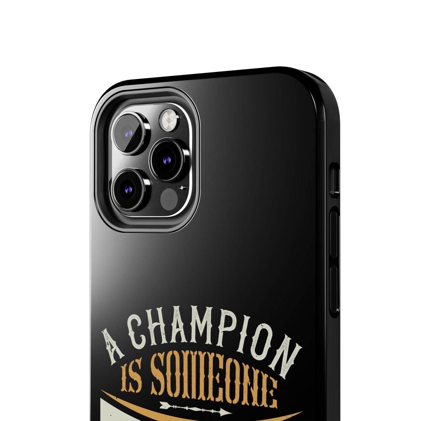 A champion is someone who gets up when he can't (Boxing)  / Tough Phone Cases