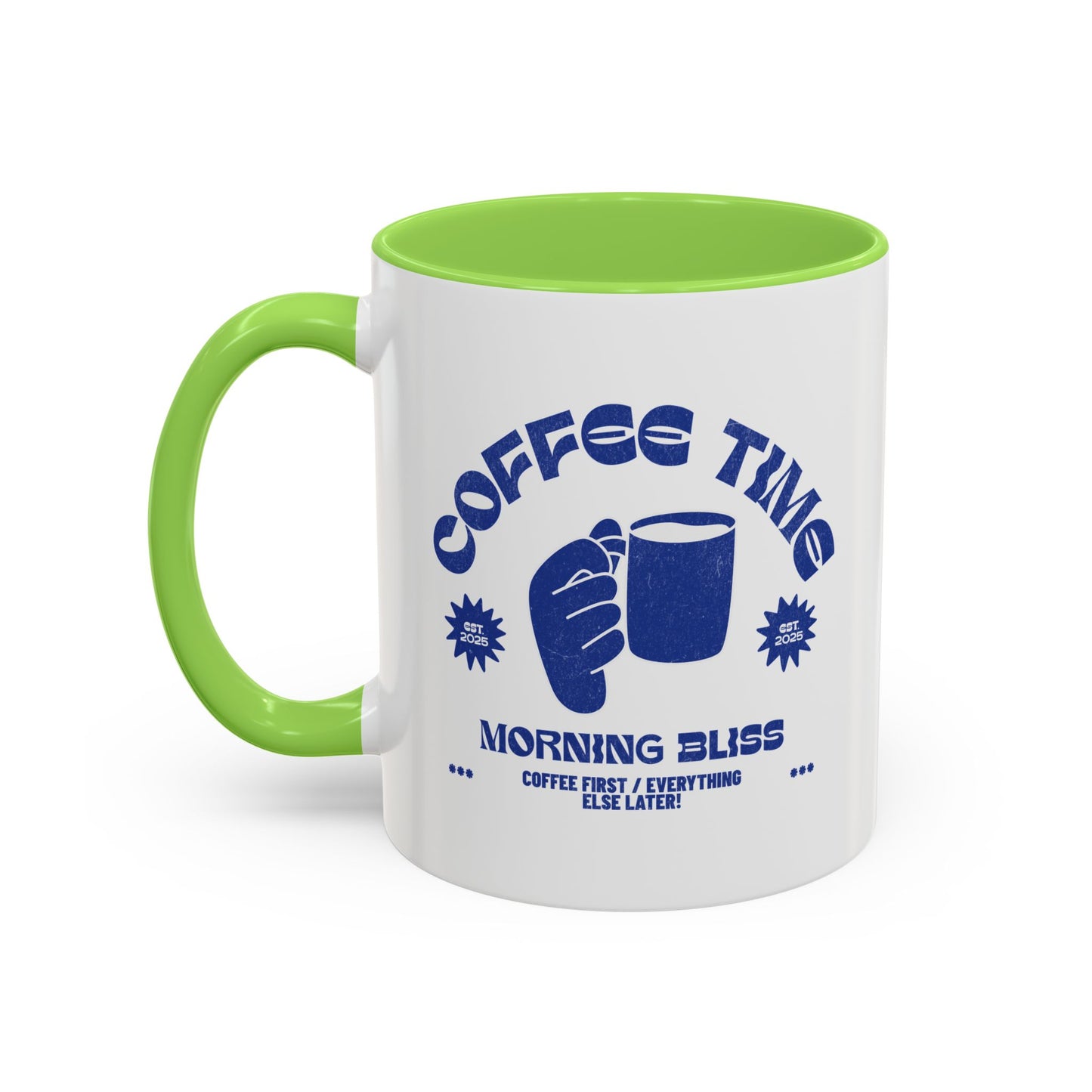 Coffee Time Morning bliss / Colorful Mugs (11oz, 15oz)