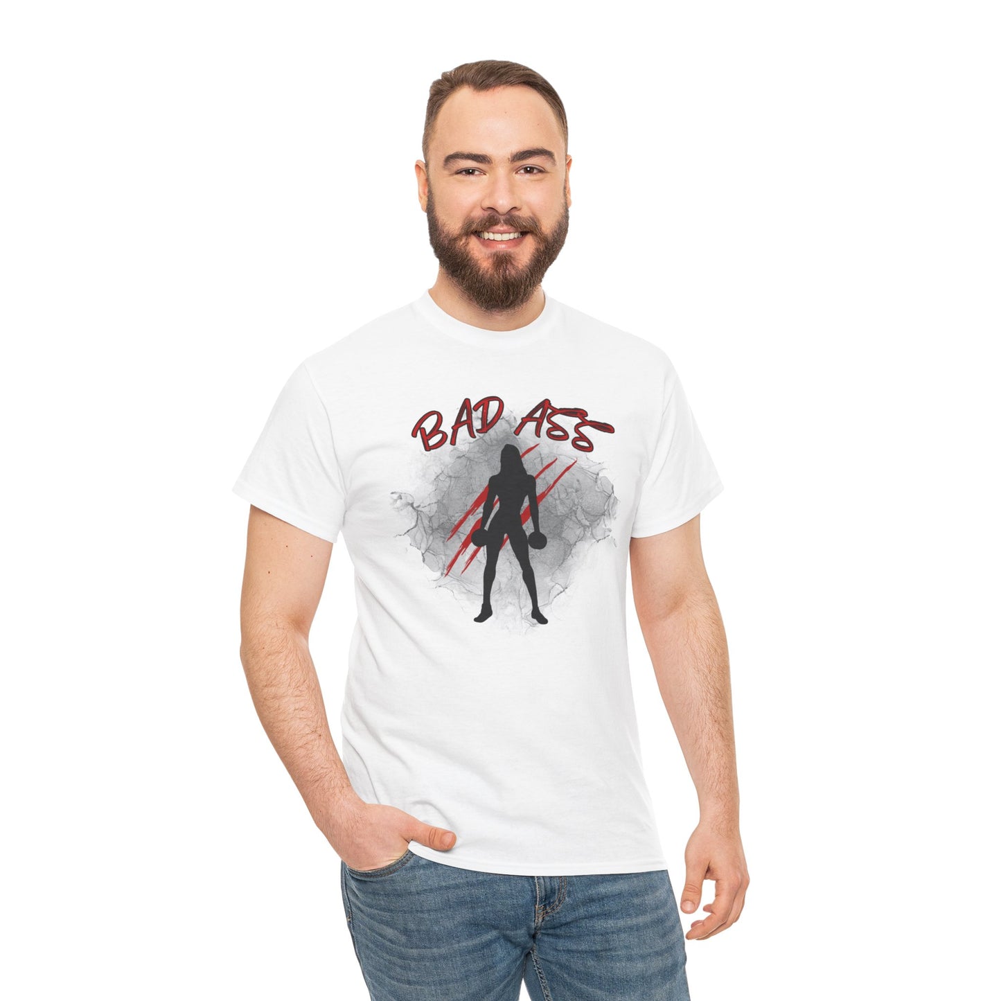 Bad Ass Unisex Heavy Cotton Tee