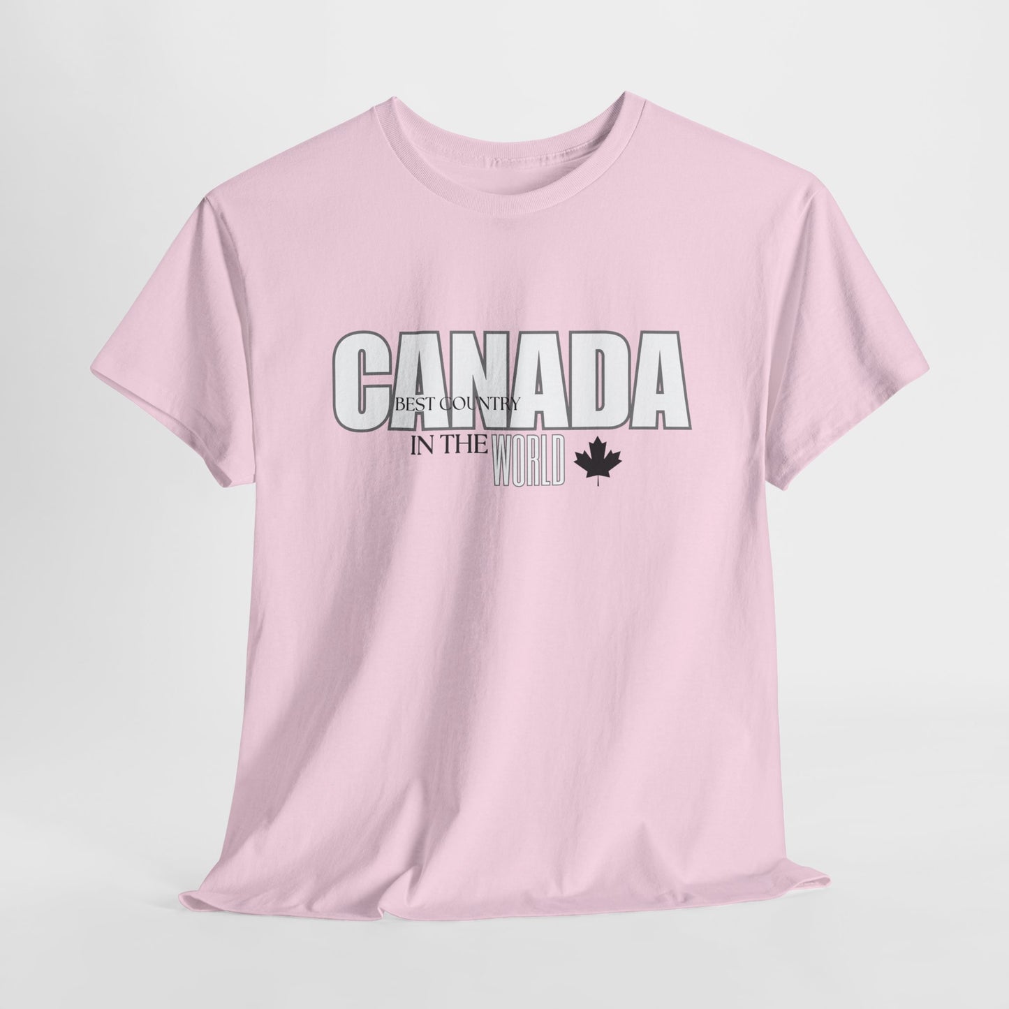 Canada Best Country In The World Unisex Heavy Cotton Tee