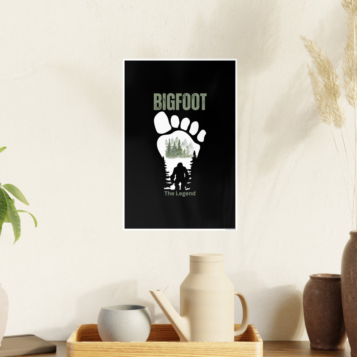 BIGFOOT The Legend / Photo Art Paper Posters