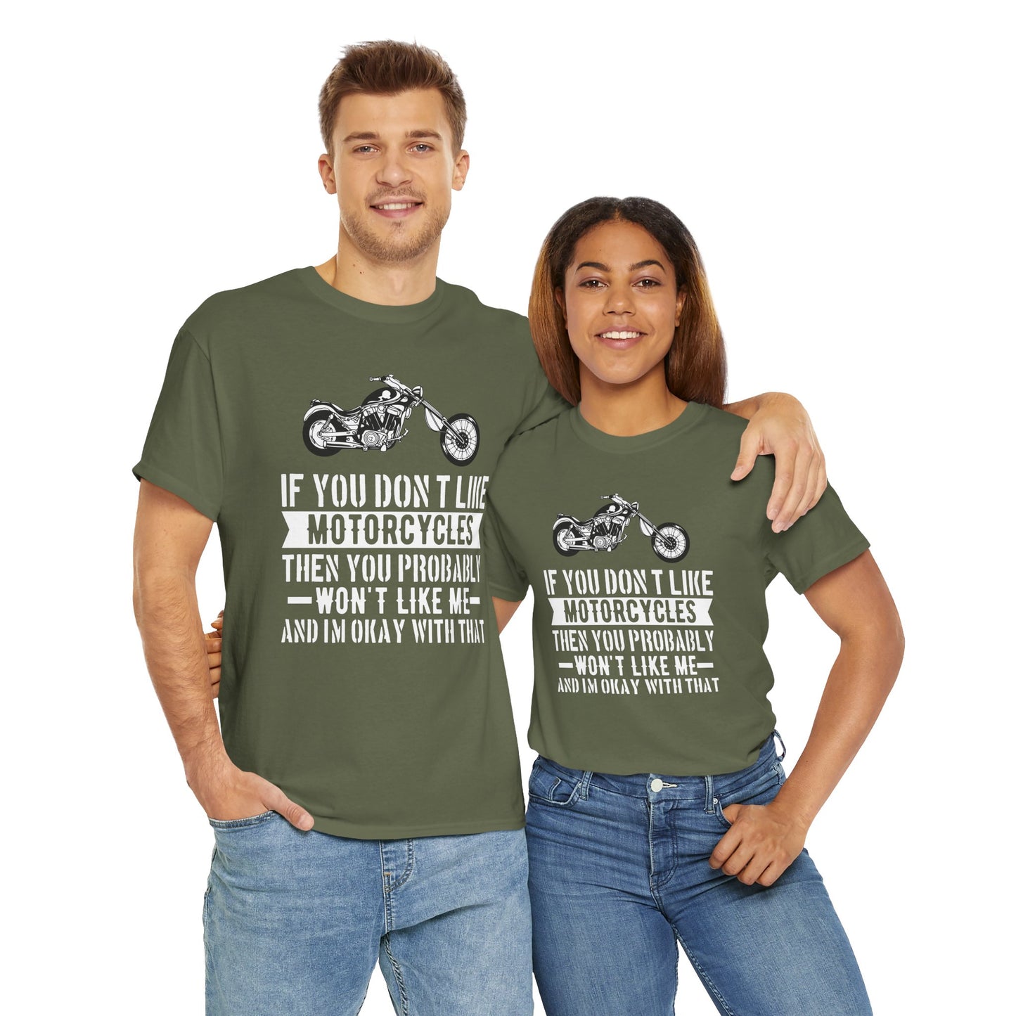 If you don't like motorcycles.... Unisex Heavy Cotton Tee