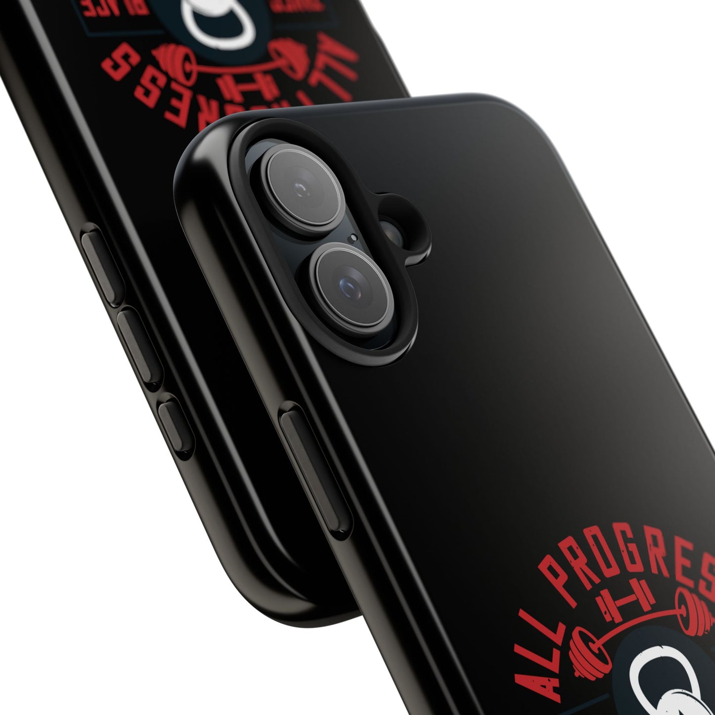 All progress takes place outside the comfort zone / Tough Phone Cases