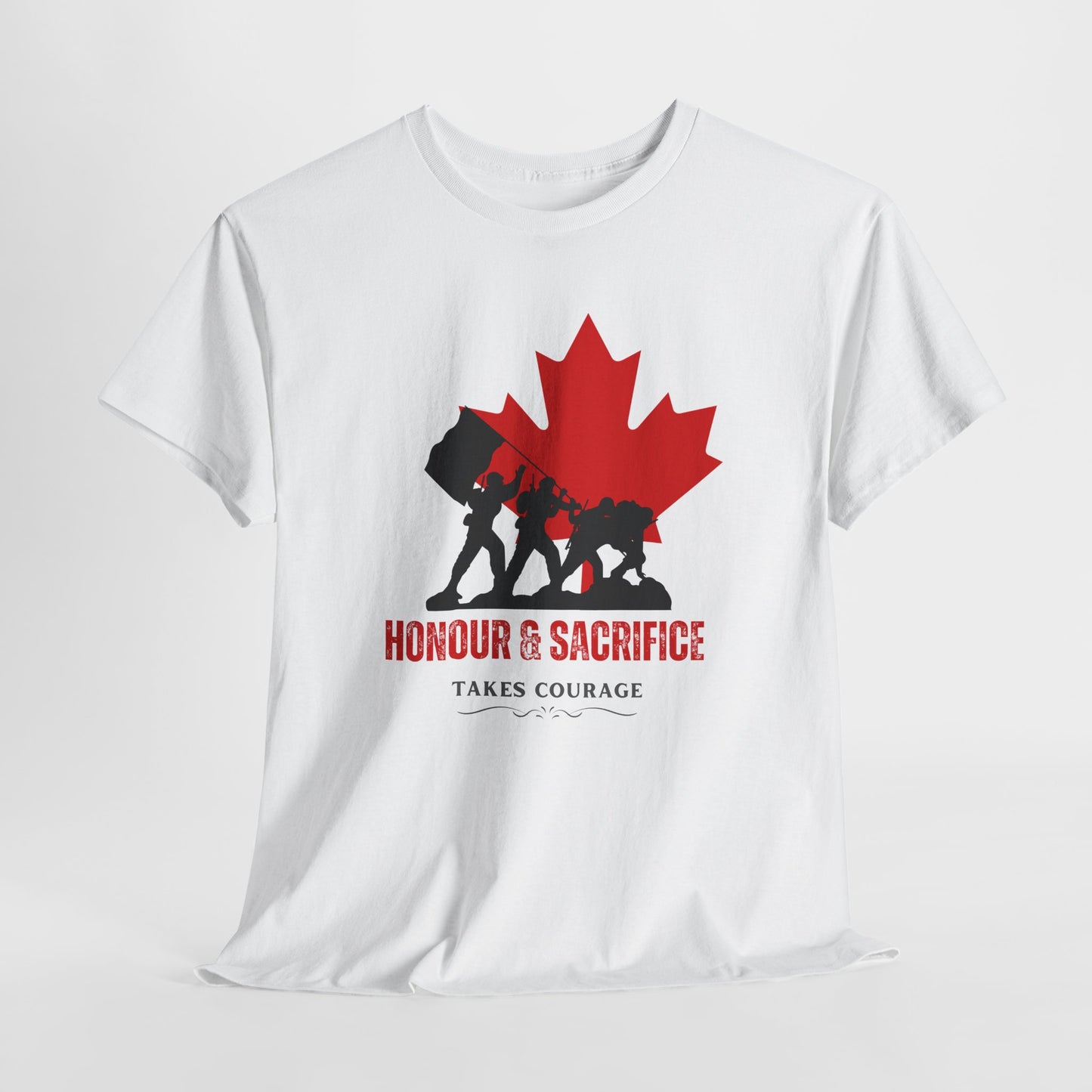 Honour & Sacrifice Takes Courage Unisex Heavy Cotton Tee