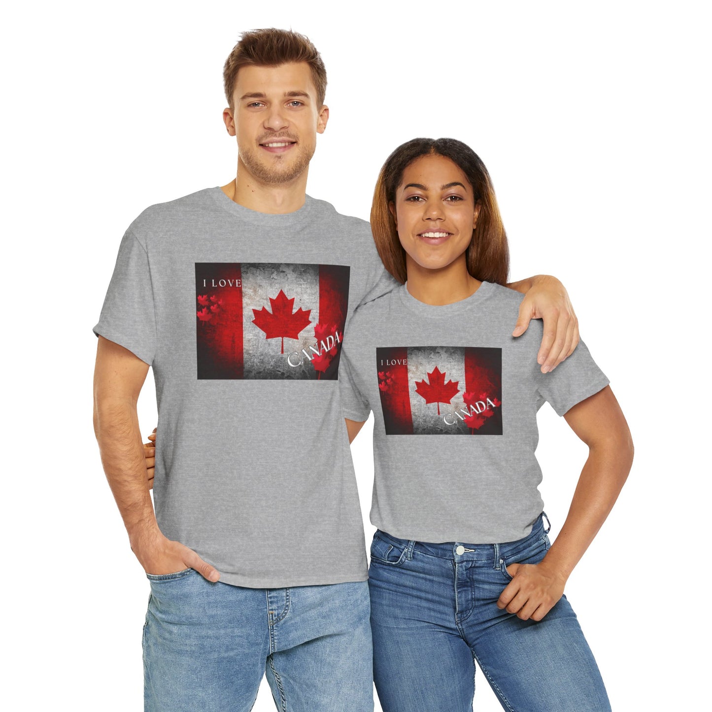 I Love Canada Unisex Heavy Cotton Tee