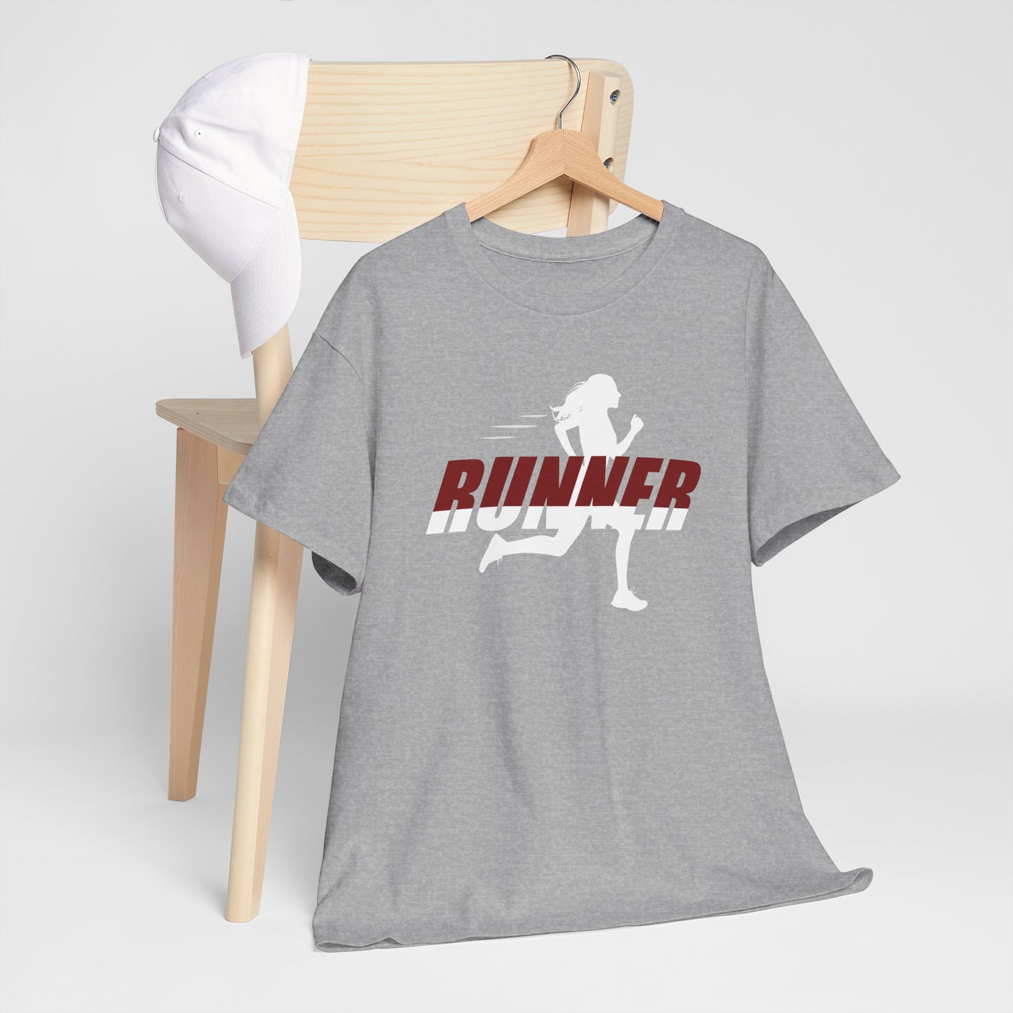 I am a Runner Unisex Heavy Cotton Tee