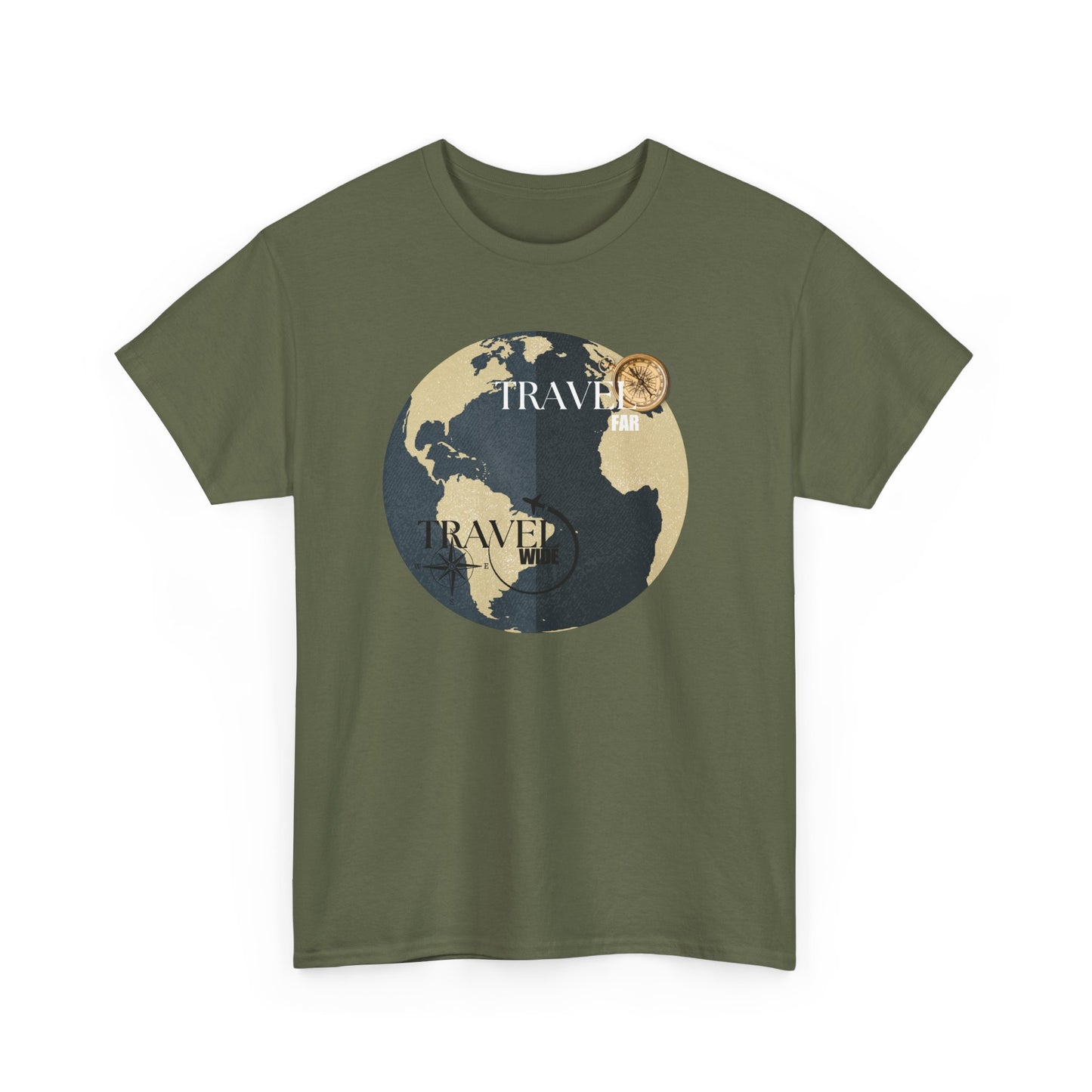 Travel Unisex Heavy Cotton Tee