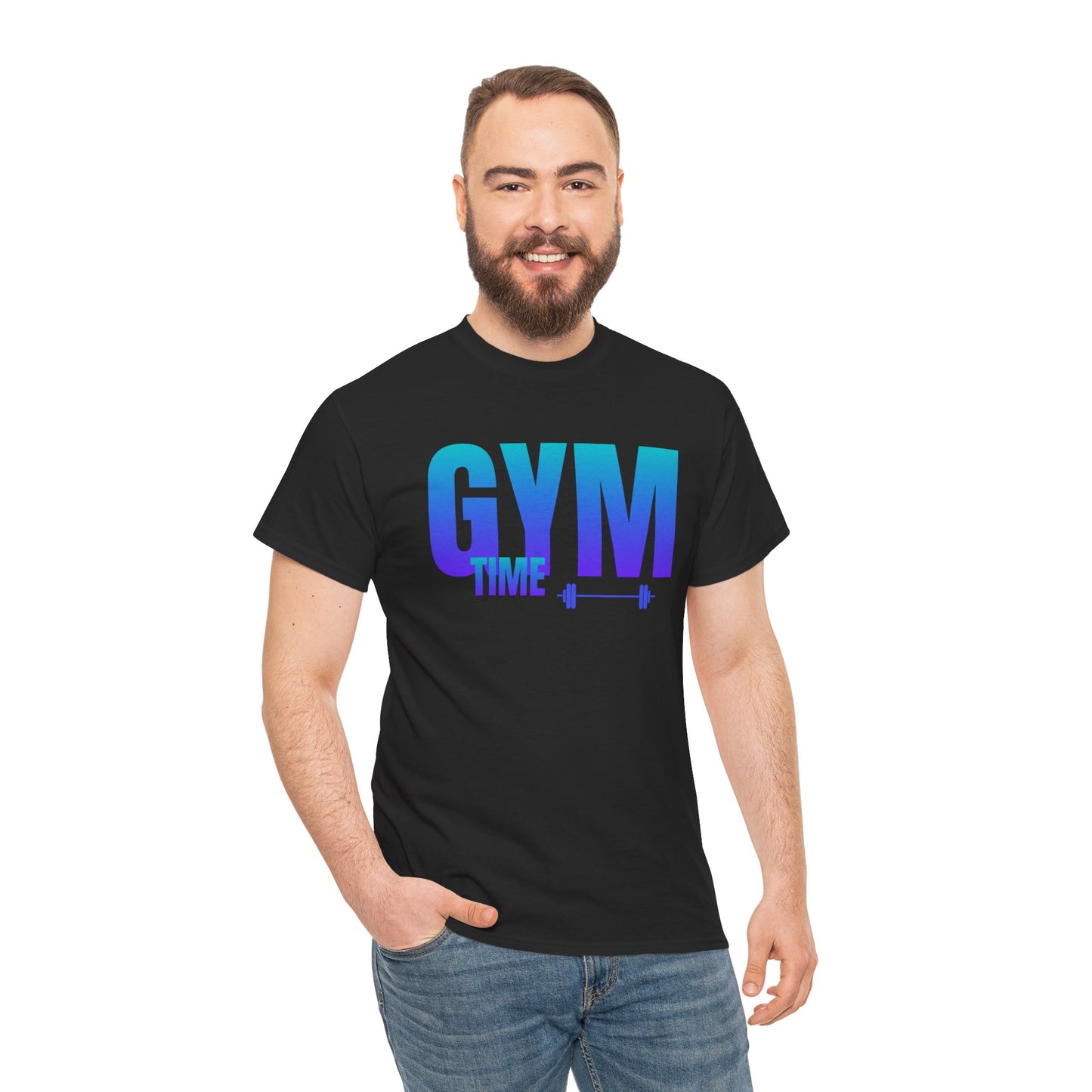 Gym Time Unisex Heavy Cotton Tee