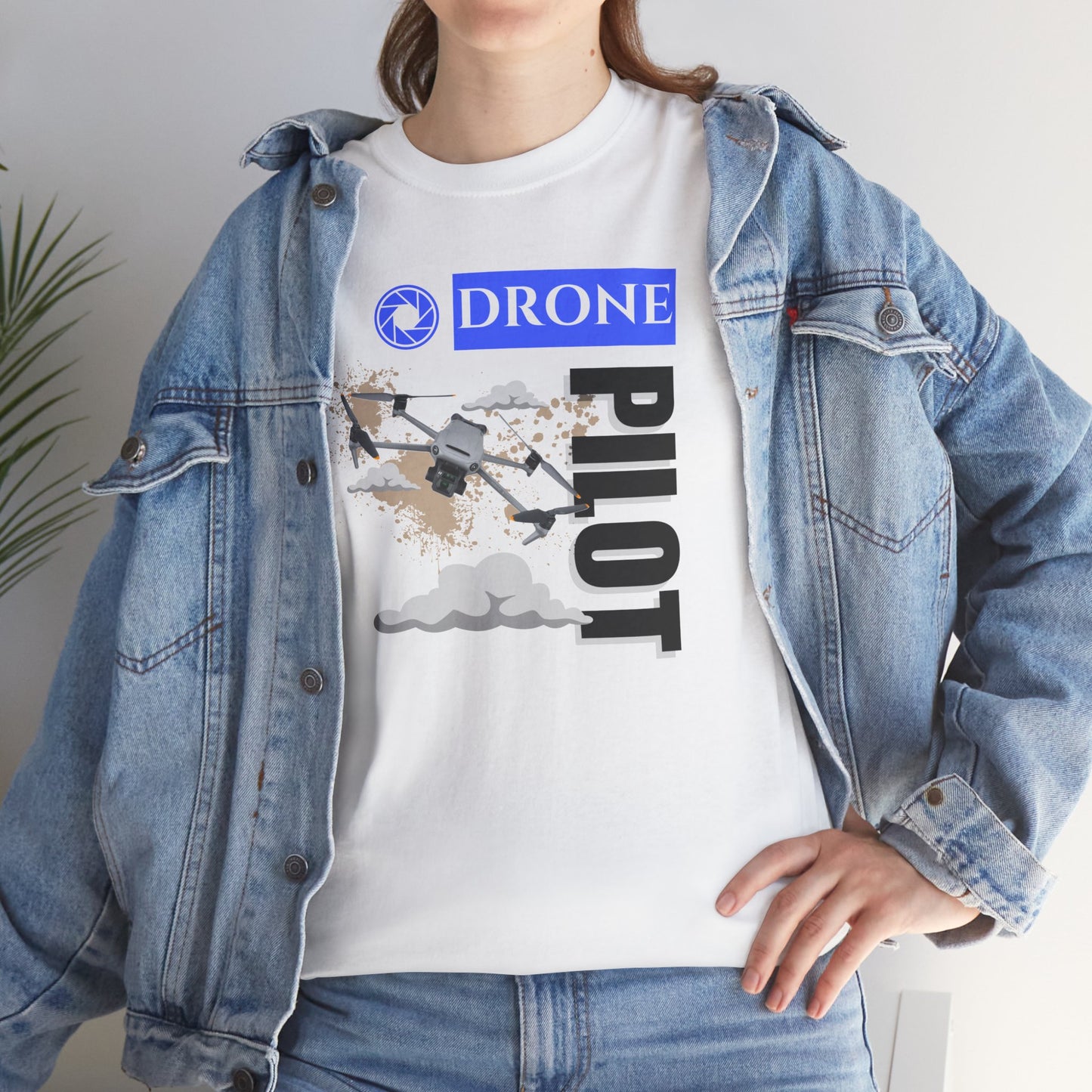 Drone Pilot Unisex Heavy Cotton Tee