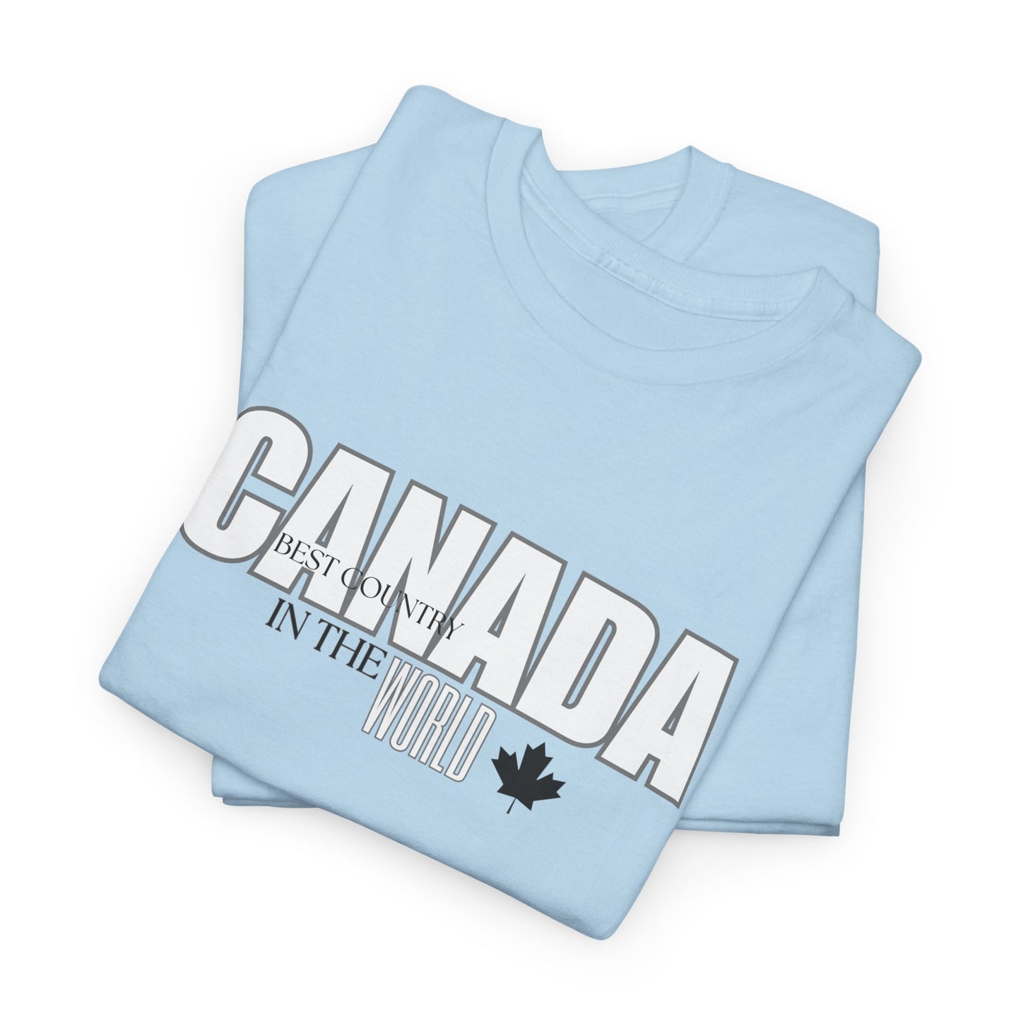 Canada Best Country In The World Unisex Heavy Cotton Tee