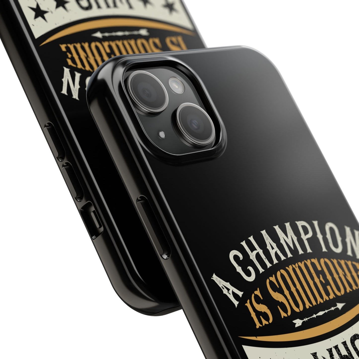 A champion is someone who gets up when he can't (Boxing)  / Tough Phone Cases