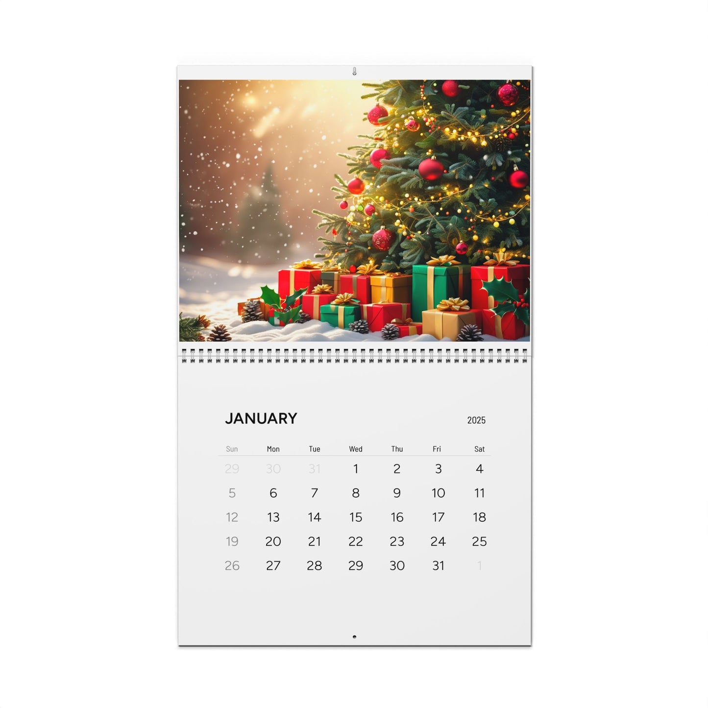 Christmas Calendar 2025 (AI Creations) / Wall Calendars (2025)