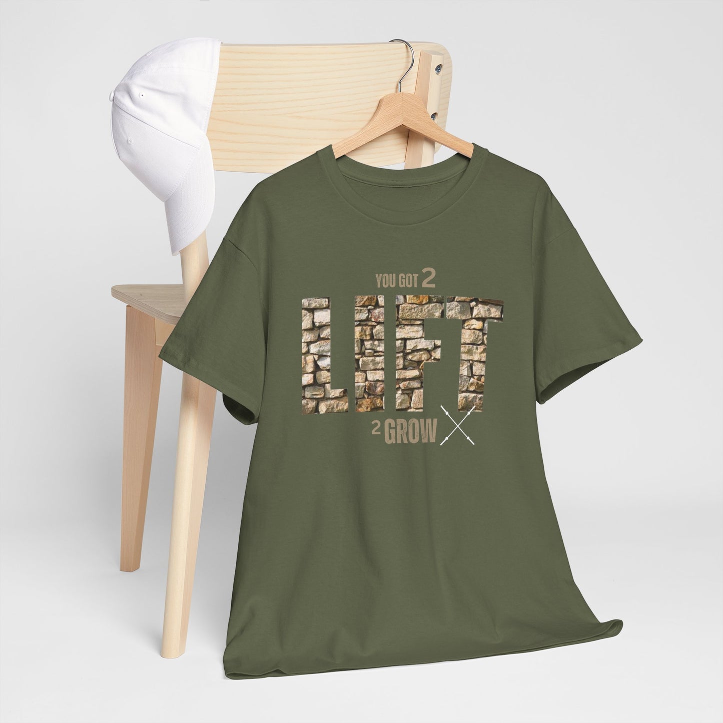 You have 2 LIFT 2 grow Unisex Heavy Cotton Tee