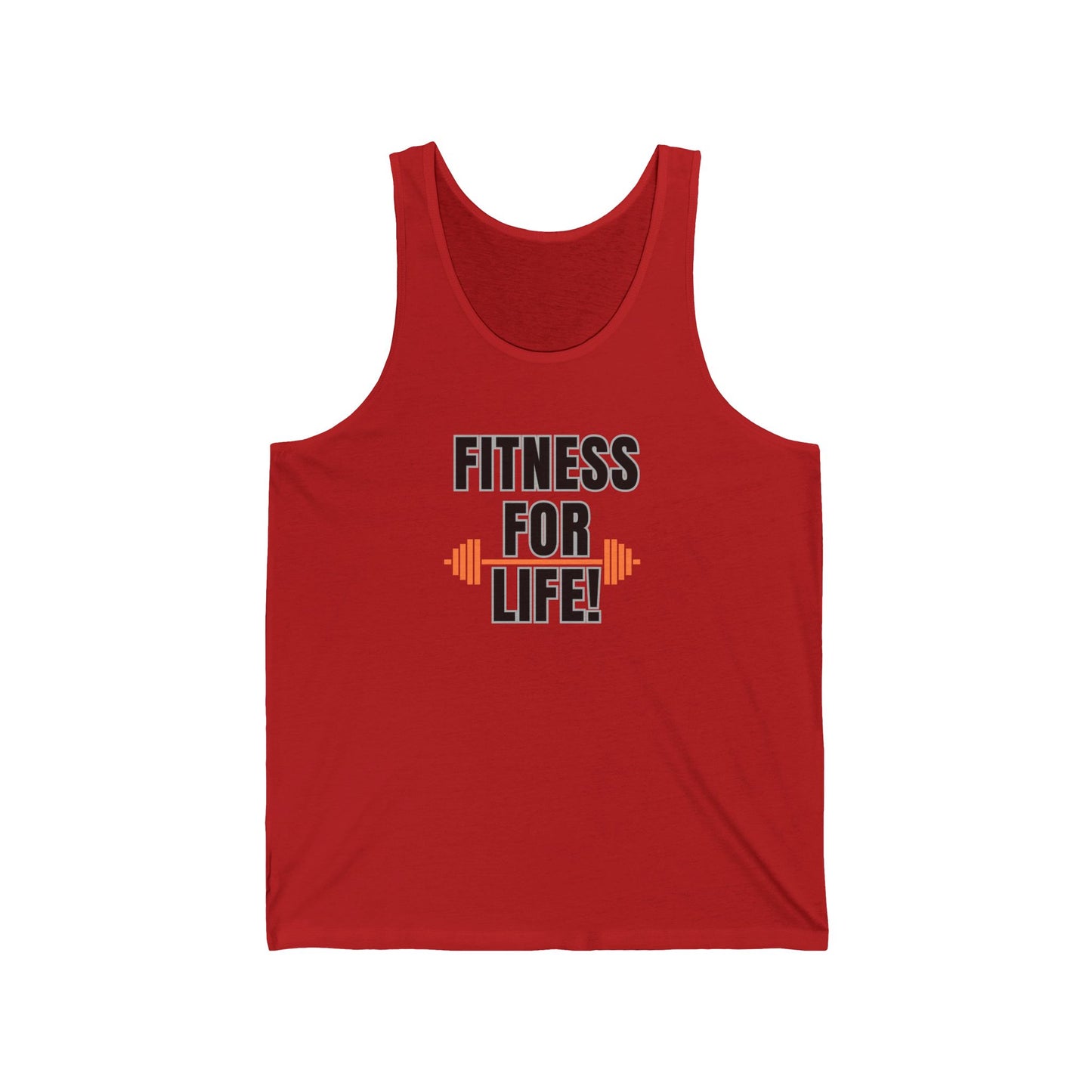 Fitness for Life / Unisex Jersey Tank