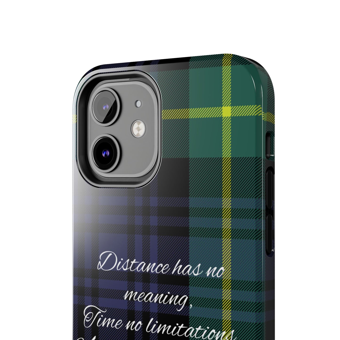 Green plaid version / Tough Phone Cases