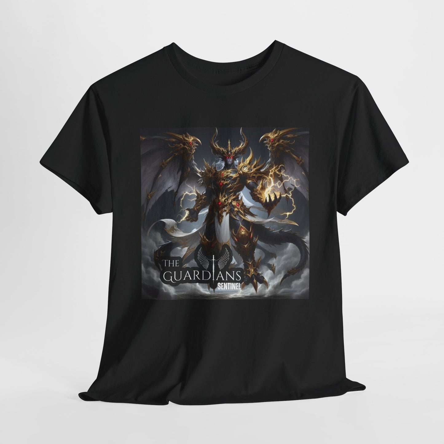 The Guardians Sentinel / Elite Unisex Heavy Cotton Tee (Made with AI)