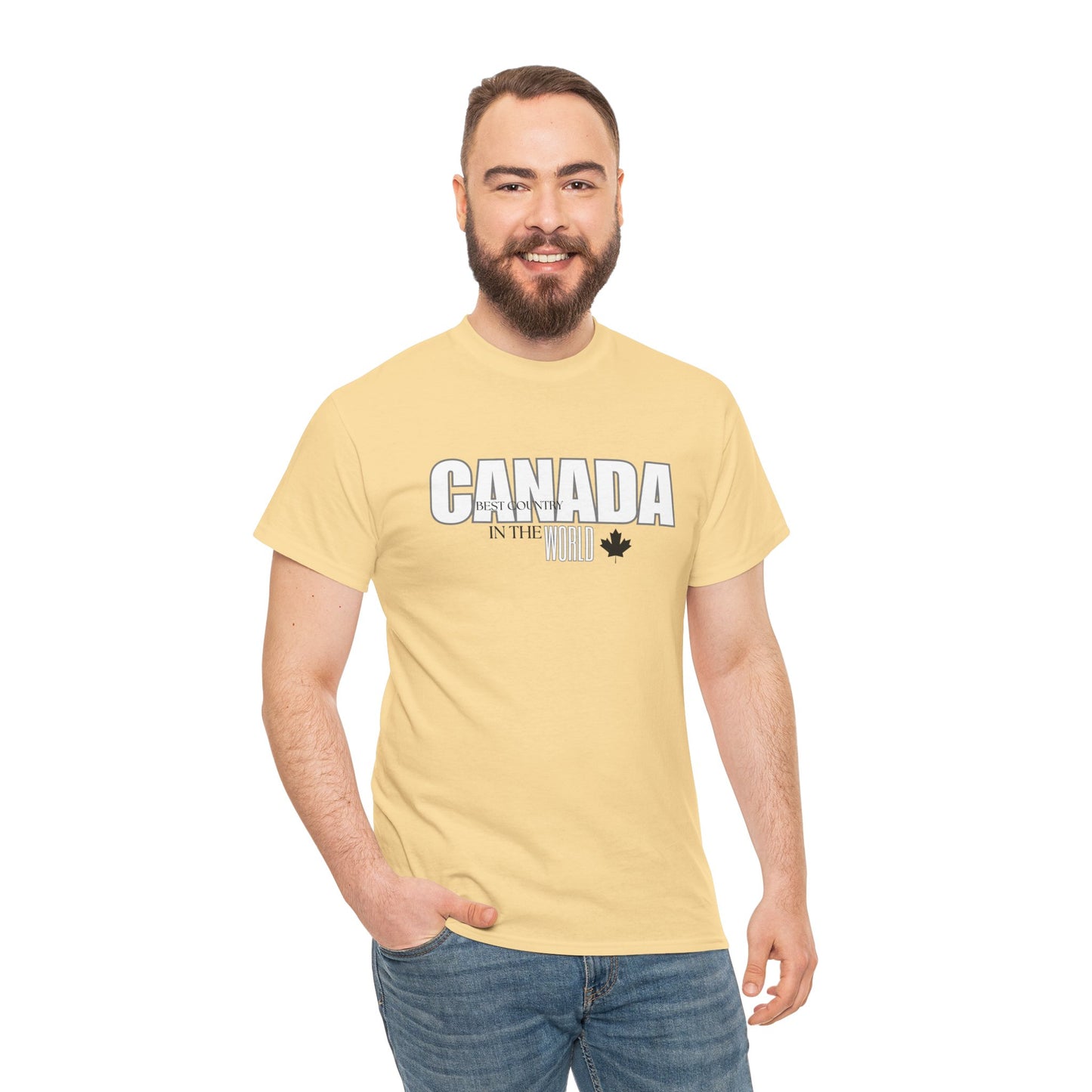 Canada Best Country In The World Unisex Heavy Cotton Tee