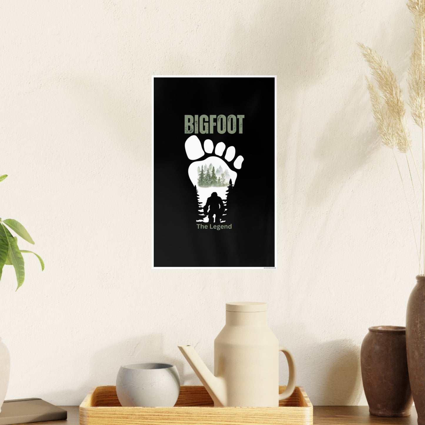 BIGFOOT The Legend / Photo Art Paper Posters