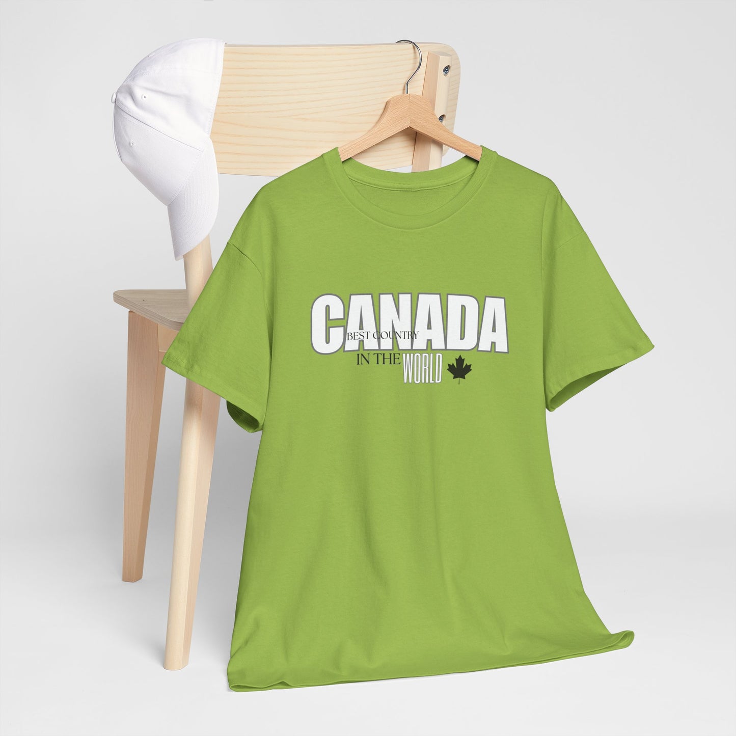 Canada Best Country In The World Unisex Heavy Cotton Tee