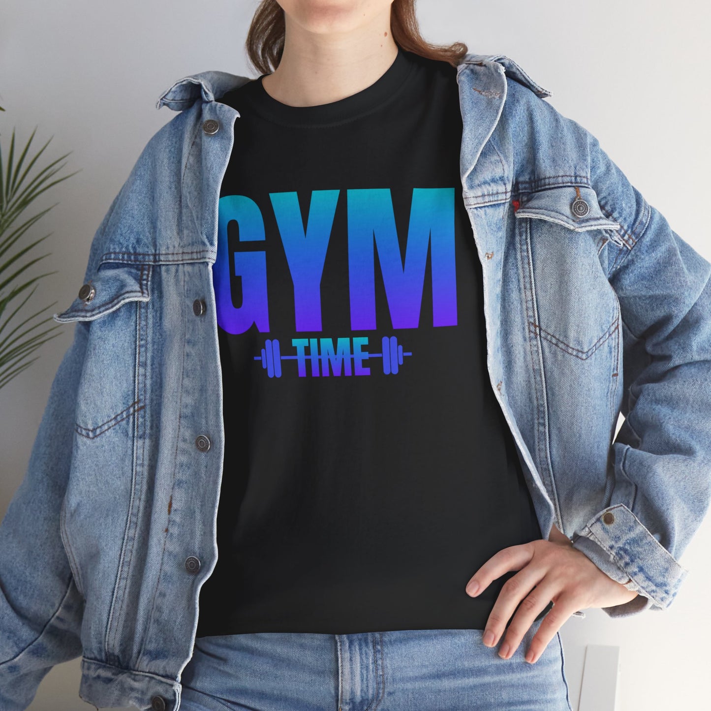 Gym Time / Bodybuilding Unisex Heavy Cotton Tee