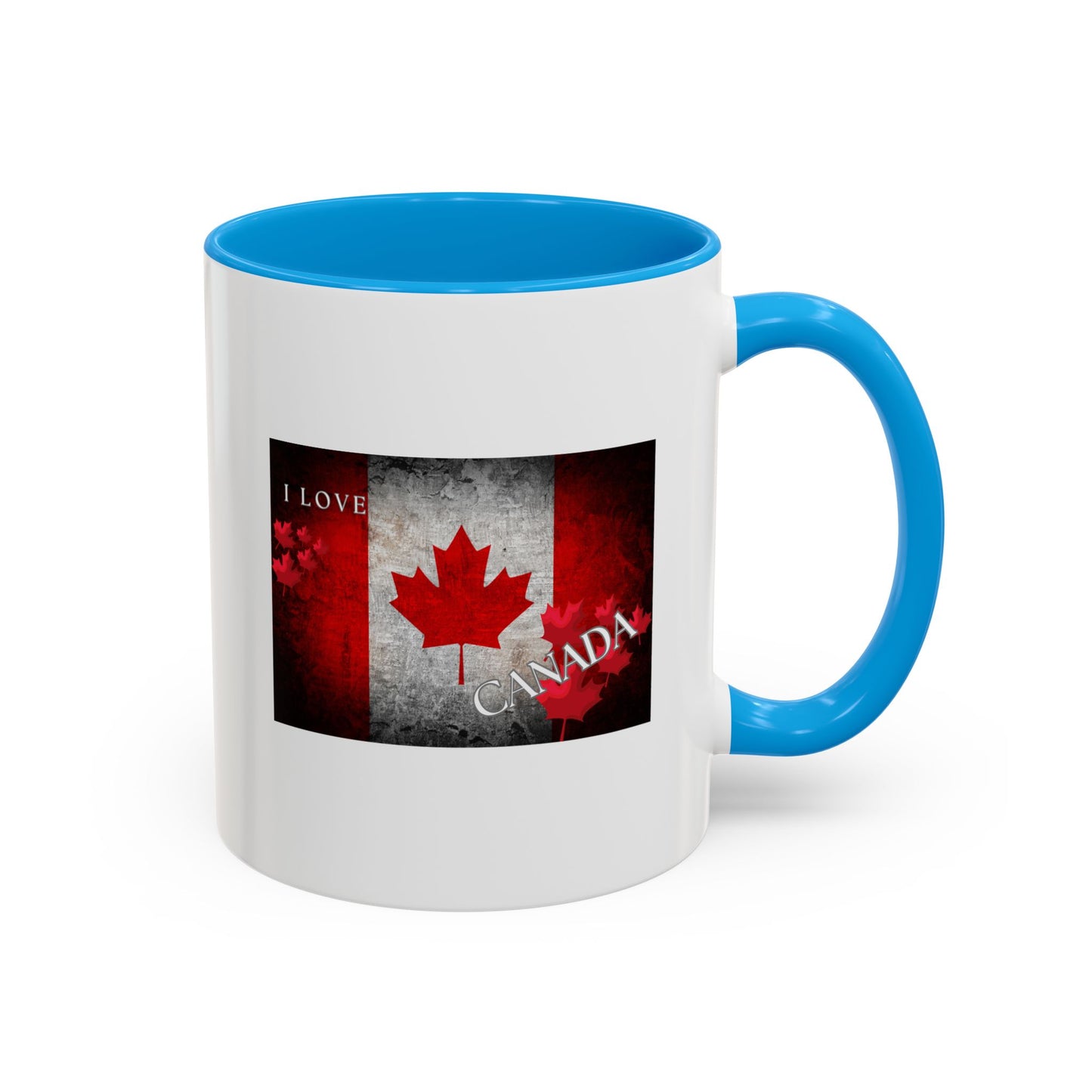 I love Canada / Colorful Mugs (11oz, 15oz)