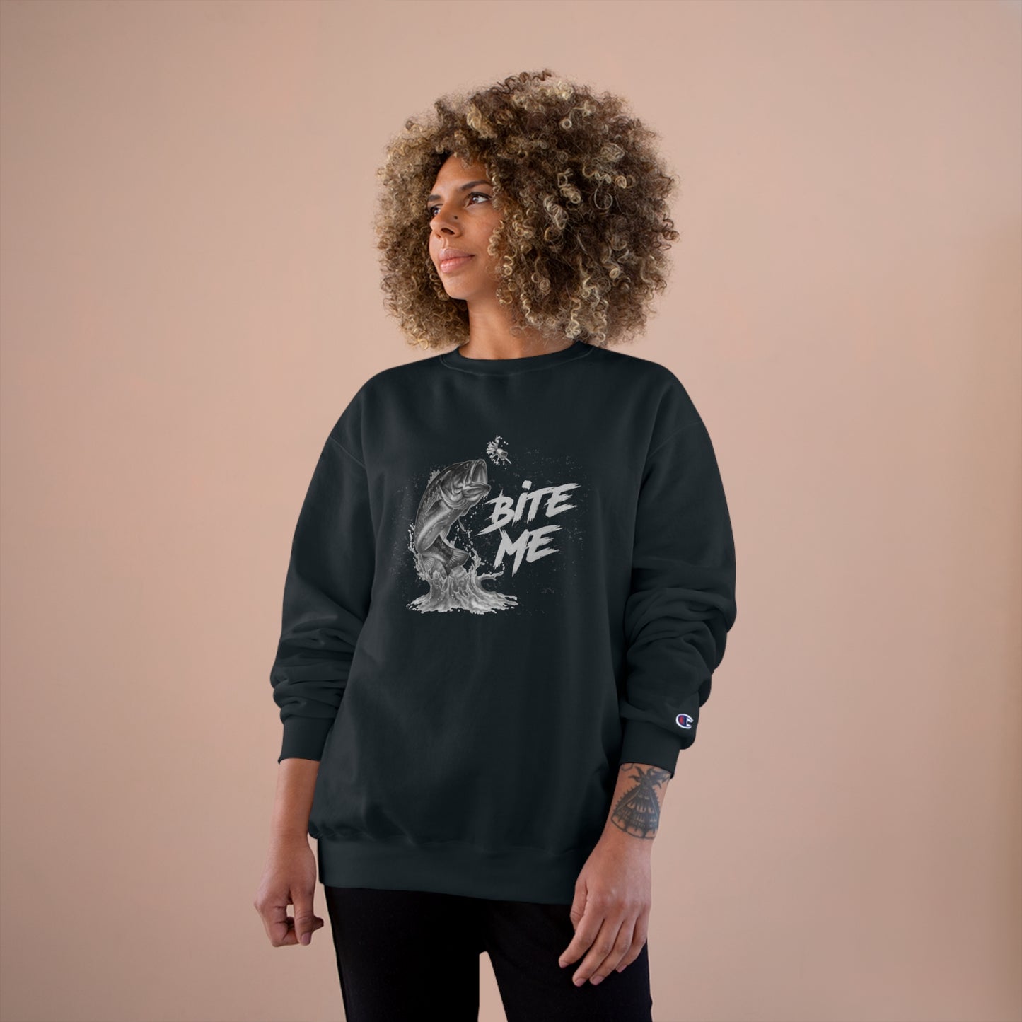 Bite Me (Fishing) / Champion Sweatshirt