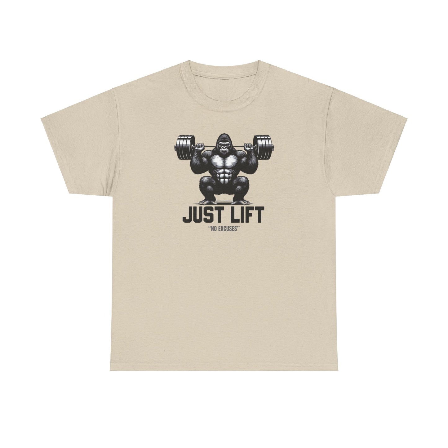 Just Lift / No Excusses Unisex Heavy Cotton Tee