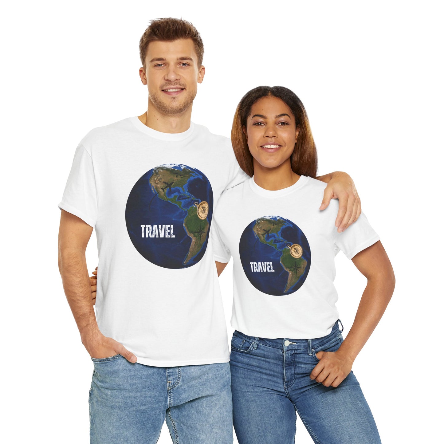 Travel Unisex Heavy Cotton Tee