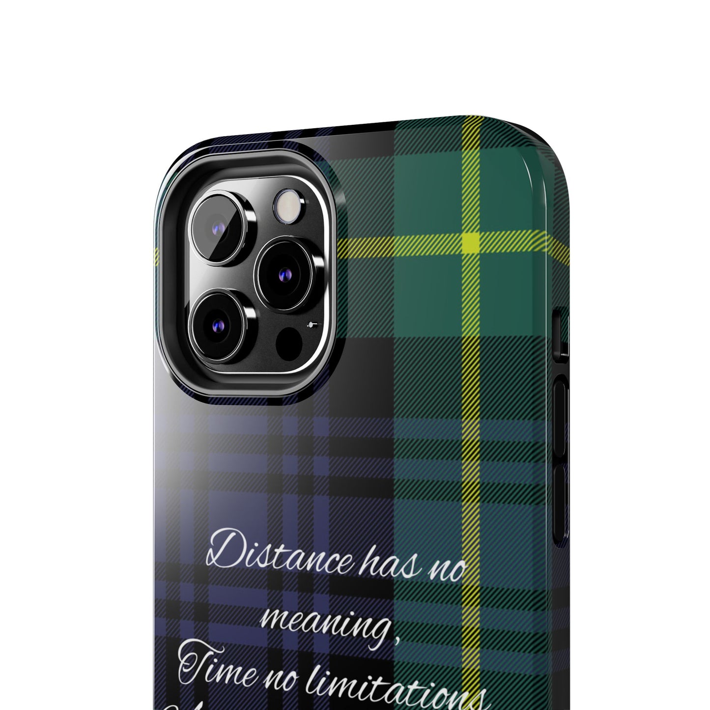 Green plaid version / Tough Phone Cases