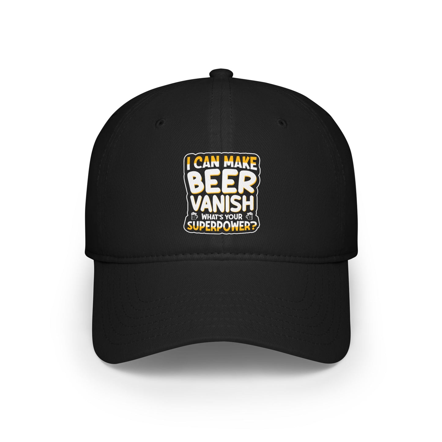 I can make beer vanish / Low Profile Baseball Cap