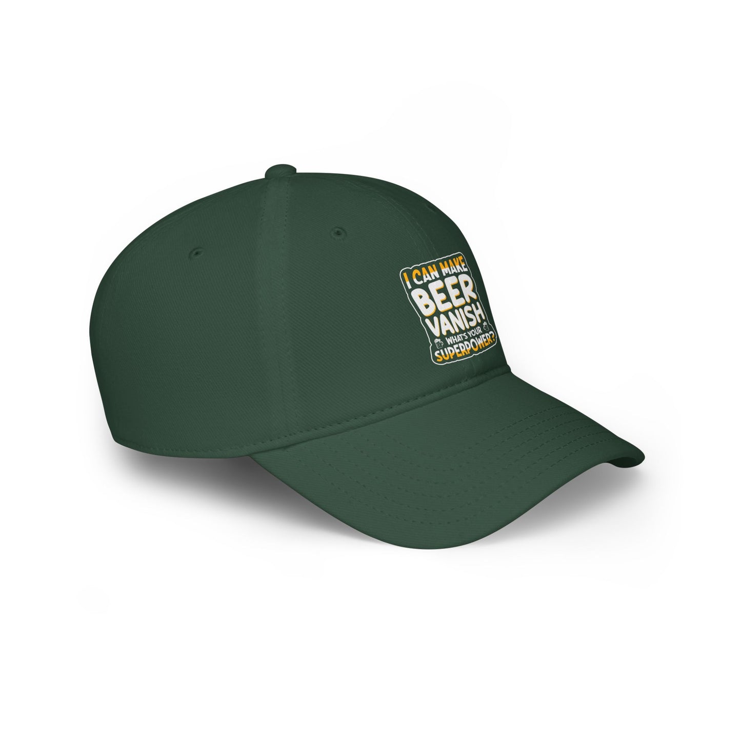 I can make beer vanish / Low Profile Baseball Cap