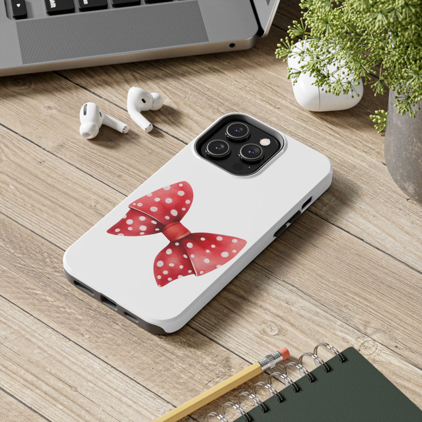 Red Bow / Tough Phone Cases