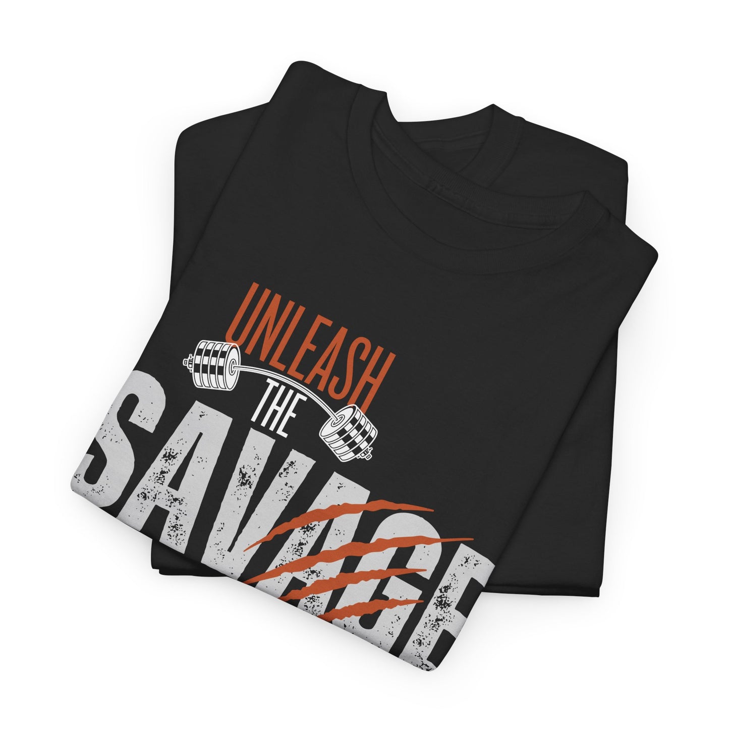 Unleash the Savage Unisex Heavy Cotton Tee