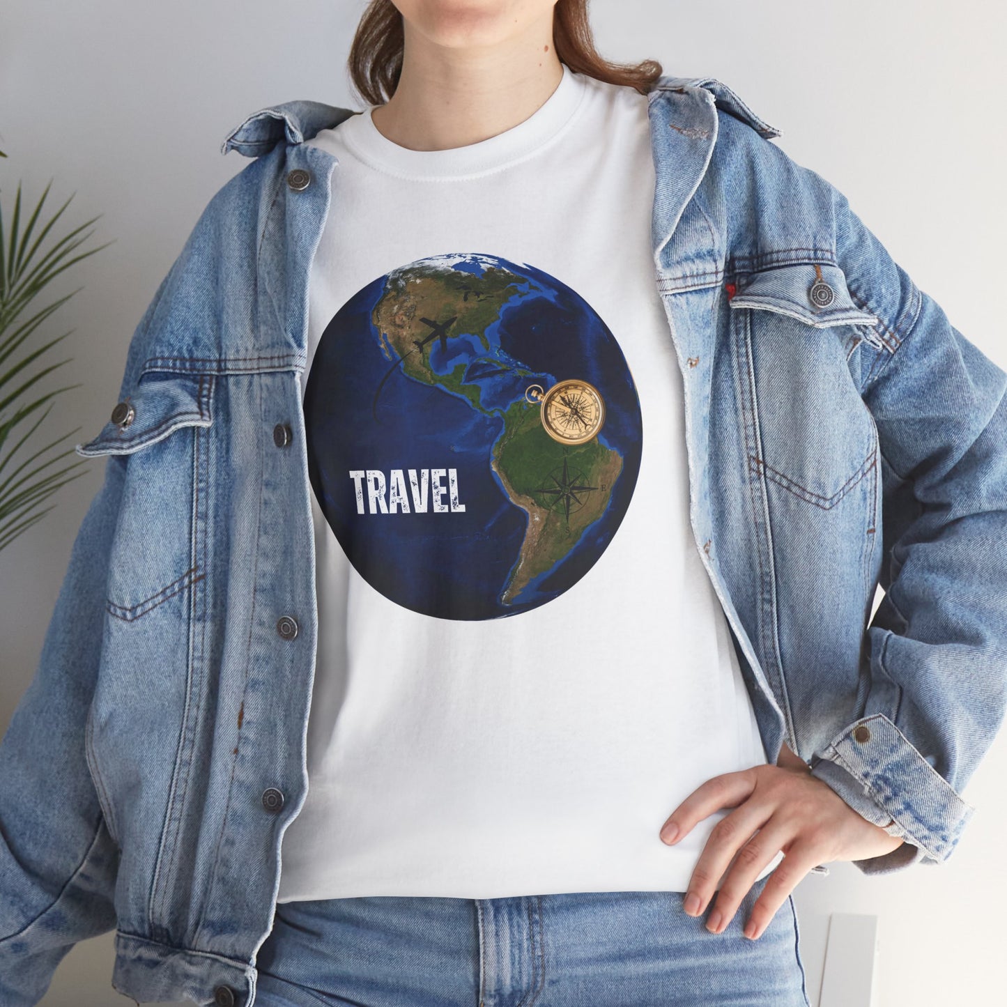 Travel Unisex Heavy Cotton Tee