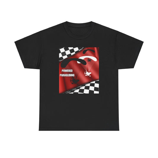 Powered Paragliding Unisex Heavy Cotton Tee