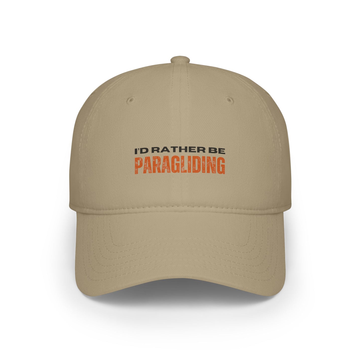 I'd rather be paragliding / Low Profile Baseball Cap